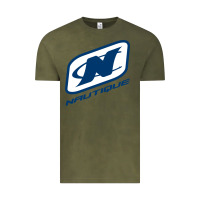 Vintage Olive Nautique Boats Vintage Tee - linhVisuals