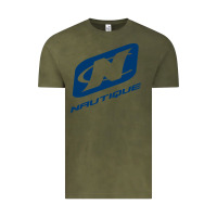 Vintage Olive Nautique Boats Vintage Tee - linhVisuals