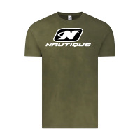 Vintage Olive Nautique Boats Vintage Tee - linhVisuals