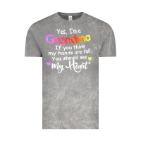 Cloud Rock grandma t  shirt yes i'm grandma if you think my hands are full t  shi Vintage Tee - linhVisuals