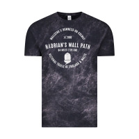 Cloud Black hadrians wall path england wales hikes tank top Vintage Tee - linhVisuals