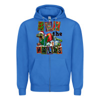 True Royal Rex The Halls Zipper Hoodie - FaDigitalArtStudio