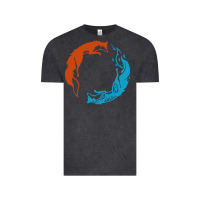 Vintage Black spirit of the north Vintage Tee - linhVisuals