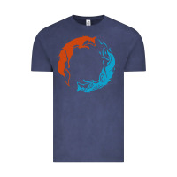 Vintage Denim spirit of the north Vintage Tee - linhVisuals