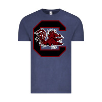 Vintage Denim the gamecocks athletics Vintage Tee - linhVisuals