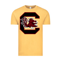 Vintage Mustard the gamecocks athletics Vintage Tee - linhVisuals