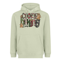Matcha Cookie Baking Crew Heavyweight Hoodie - CowhideDigitalArt
