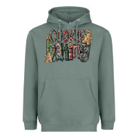 Sage Cookie Baking Crew Heavyweight Hoodie - CowhideDigitalArt