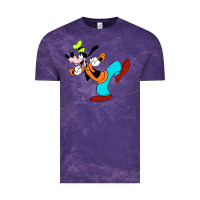 Cloud Purple goofy Vintage Tee - linhVisuals