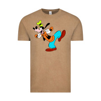 Vintage Coffee goofy Vintage Tee - linhVisuals