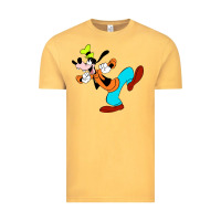 Vintage Mustard goofy Vintage Tee - linhVisuals