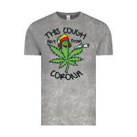 Cloud Rock Funny Weed Leaf Vintage Tee - linhVisuals