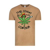 Vintage Camel Funny Weed Leaf Vintage Tee - linhVisuals