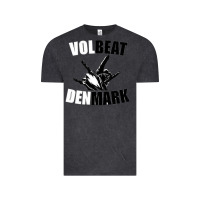 Vintage Black volbeat denmark Vintage Tee - linhVisuals