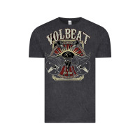 Vintage Black volbeat est.2001 Vintage Tee - linhVisuals