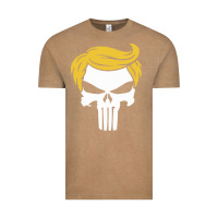 Vintage Coffee trump skull Vintage Tee - linhVisuals