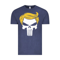 Vintage Denim trump skull Vintage Tee - linhVisuals