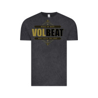 Vintage Black volbeat wake up baby Vintage Tee - linhVisuals