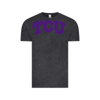 Vintage Black Texas Christian University Vintage Tee - linhVisuals