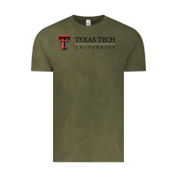 Vintage Olive Texas Tech University Vintage Tee - linhVisuals