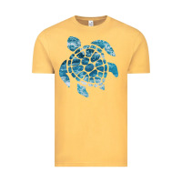 Vintage Mustard ocean sea turtle Vintage Tee - linhVisuals