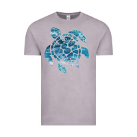 Vintage Zinc ocean sea turtle Vintage Tee - linhVisuals