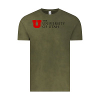 Vintage Olive The University of Utah Vintage Tee - linhVisuals