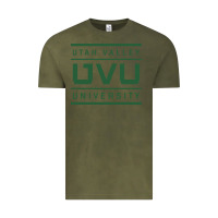 Vintage Olive Utah Valley University Vintage Tee - linhVisuals