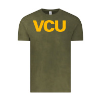 Vintage Olive Virginia Commonwealth University Vintage Tee - linhVisuals