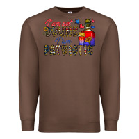 Chestnut i'm drunk i'm patrıtoc Premium Sweatshirt - CowhideDigitalArt