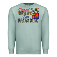 Seafoam i'm drunk i'm patrıtoc Premium Sweatshirt - CowhideDigitalArt