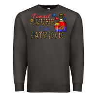 Smoke i'm drunk i'm patrıtoc Premium Sweatshirt - CowhideDigitalArt