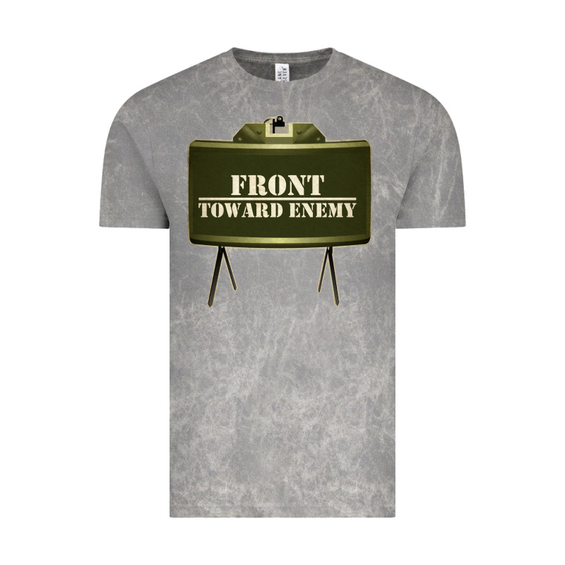 Front Toward Enemy Distressed Claymore Mine Military Vintage Tee by linhVisuals | Teevron
