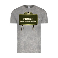 Cloud Rock front toward enemy distressed claymore mine military Vintage Tee - linhVisuals