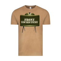 Vintage Camel front toward enemy distressed claymore mine military Vintage Tee - linhVisuals