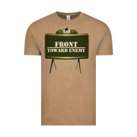 Vintage Coffee front toward enemy distressed claymore mine military Vintage Tee - linhVisuals