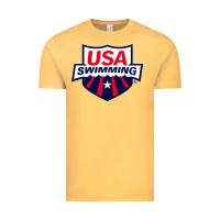 Vintage Mustard swimming team Vintage Tee - linhVisuals
