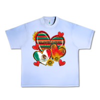 Grape Ice Mexican Hearts Urban Heavy Tee - texasbilliewilder