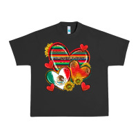 Pigment Black Mexican Hearts Urban Heavy Tee - texasbilliewilder