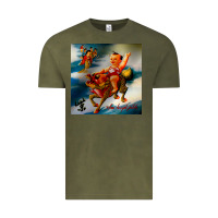 Vintage Olive stone temple pilot stp 3 Vintage Tee - linhVisuals