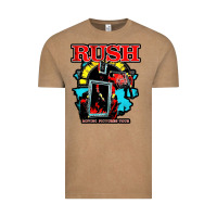 Vintage Coffee RUSH MUSIC Vintage Tee - linhVisuals