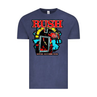 Vintage Denim RUSH MUSIC Vintage Tee - linhVisuals