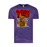 Cloud Purple rush neil 10 Vintage Tee - linhVisuals