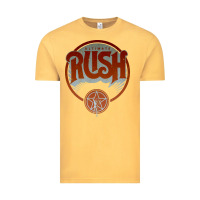 Vintage Mustard RUSH TOUR Vintage Tee - linhVisuals