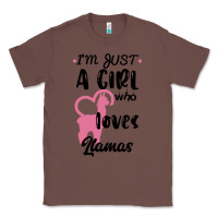 Chestnut Just A Girl Who Loves Llamas I Love Llamas Classic Tee - Bettercallsaul