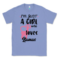 Just A Girl Who Loves Llamas I Love Llamas Classic Tee | Teevron