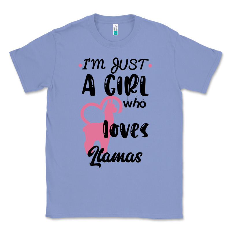 Just A Girl Who Loves Llamas I Love Llamas Classic Tee by Bettercallsaul | Teevron