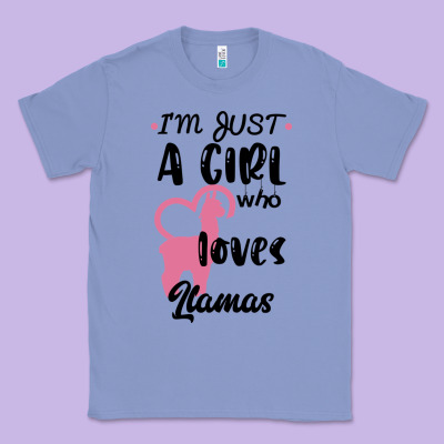 Just A Girl Who Loves Llamas I Love Llamas Classic Tee Designed By Bettercallsaul