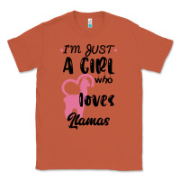 Copper Just A Girl Who Loves Llamas I Love Llamas Classic Tee - Bettercallsaul