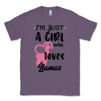 Lavender Just A Girl Who Loves Llamas I Love Llamas Classic Tee - Bettercallsaul